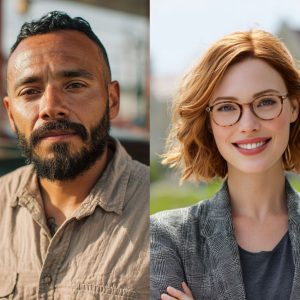 Miguel Santiago, Cicero, IL, community voice and civic advocate with Elana Rossi